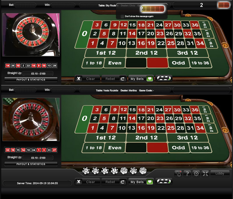 Roulette timing