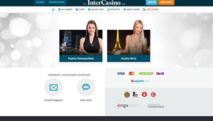 Intercasino Live Roulette